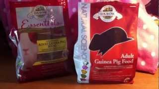 New Oxbow Natural Science Guinea Pig Food Review [upl. by Akenahs658]