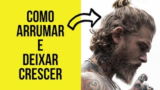 COMO ARRUMAR CABELO MASCULINO E DEIXAR CRESCER  TUTORIAL  ALEX CURSINO [upl. by Batista821]