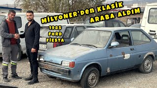 MİLYONER’den 17000TL’ye KLASİK ARABA ALDIM 1985 FORD FİESTA [upl. by Montagna]