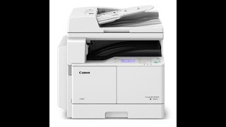 How to Connect Canon Copier Printer or Xerox Machine Directly to PC Computer Laptop using LAN [upl. by Mita980]