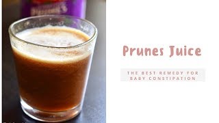 Prune Juice For Babys Constipation  Homemade Prunes Juice Recipe shorts myfirstshort [upl. by Nahk]