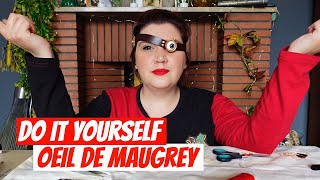 👁 DIY HARRY POTTER SUPER FACILE  OEIL DE MAUGREY FOL OEIL [upl. by Pohsib]