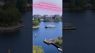 Wilhelmshaven HafenrundfahrtInnenhafen wilhelmshaven schiffe hafenrundfahrt nordsee [upl. by Hgielhsa]