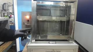 난연성시험기수평형 관련 영상입니다  Flammability Tester  Horizontal Type [upl. by Arnold605]