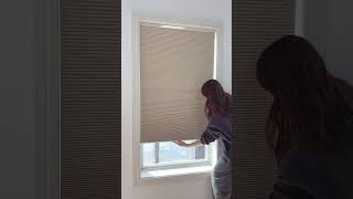 Discover the convenience of nodrill honeycomb blinds🎉🏡✨ [upl. by Ziom]