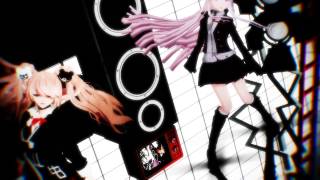 MMD Enoshima Junko and Kirigiri Kyouko  HYBRID [upl. by Ythomit]