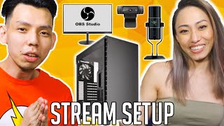 My GFs Streaming Set Up  Upgrades [upl. by Elbart]