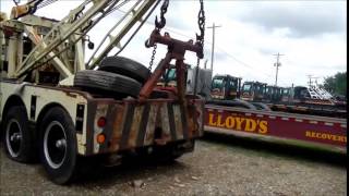 Llords Wrecker and Recovery Auction Video [upl. by Dore88]