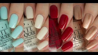 OPI Venice Collection Live Swatches [upl. by Elkin]