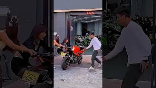 New KTM RC 390🏍️  The bike looks really nice 🙂 bikelover stunt shorts trending [upl. by Ahsuoj]