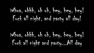 Steel Panther  Party All Night With Lyrics [upl. by Crowns]