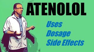 atenolol uses dosage and side effects [upl. by Ahsinyt165]