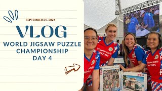 Saturday at World Jigsaw Puzzle Championship 2024 [upl. by Standford996]