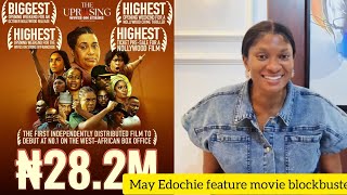 May Edochie feature Movie Gets Highest Grossing Movie  congratulations [upl. by Almond633]