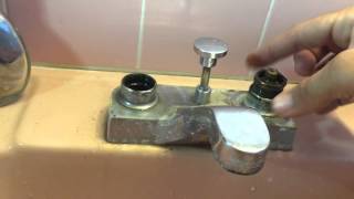 How to fix a dripping American Standard Bathroom Faucet [upl. by Abehsile]