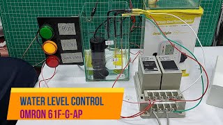 เซ็นเซอร์วัดระดับน้ำ floatless level switch omron 61fgap [upl. by Philpot110]