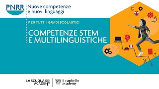 Competenze STEM e multilinguistiche [upl. by Nauqit]