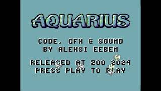 C64 Game Aquarius by Aleksi Eeben 28 October 2024 [upl. by Siwel]