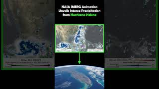 NASA IMERG Animation Unveils Intense Precipitation from Hurricane Helene [upl. by Atina]