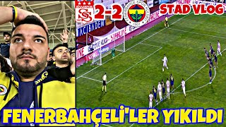 FANATİK FENERBAHÇELİ SİVASSPOR 22 FENERBAHÇE MAÇINI İZLERSE  STAD VLOG [upl. by Drexler]