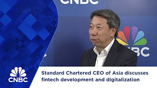 Standard Chartered CEO of Asia discusses fintech development and digitalization [upl. by Rochester251]