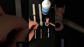 How easy it is to burn materials with flux lotion [upl. by Doy]