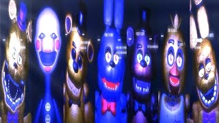 All Animatronics amp Characters  Five Night at Fredbears 3 Sister Location [upl. by Shugart]