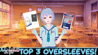 The Best 3 Oversleeves for Japanese Size Cards [upl. by Nnayram187]