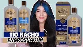 🍯TIO NACHO ANTIQUEDA ENGROSSADOR Shampoo e Condicionador para encorparmento de fios afinados [upl. by Zakaria669]