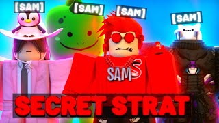 SAM Clans SECRET Ranked Strategy In Roblox Bedwars [upl. by Llednik]