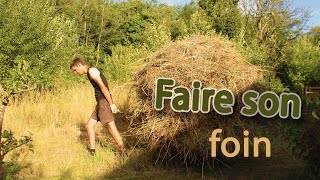 Fauchage du foin réalisation dune meule [upl. by Dyan]