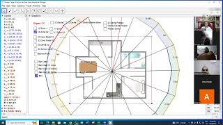 BEST VASTU GRIDING TOOLGeoGebra1617Zone32 Door Pada45 DevtaMarma Point 161745 Devta BarChart [upl. by Fagaly]