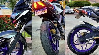 😱🔥LLANTA MAS ANCHA PIRELLI DIABLO ROSSO II 15060R17  PULSAR NS200🔥😍 [upl. by Ahsilra]