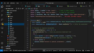 Build a Reactjs Canvas Export to PNGSVG amp JPG Image and Take Screenshot Using htmltoimage [upl. by Assyle601]
