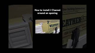 How to miter J Channel [upl. by Oilcareh]