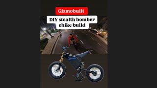 DIY Ebike stealth bomber complete build [upl. by Burns738]