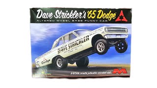 Moebius 1965 Dodge AWB Funny Car Dave Strickler 2451 before you buy Parts Decals Instructions [upl. by Enrika]