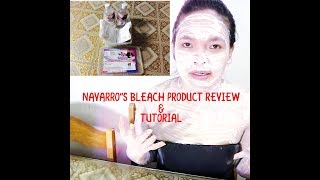 Navarros bleach review and How to apply [upl. by Brahear]