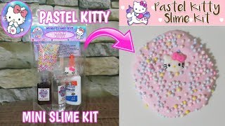 SLIME KIT REVIEW Pastel Kitty Slime Kit SLIME FAIRY  Lianne Francine DIY SLIME PHILIPPINES [upl. by Ayatal]