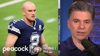 Greg Zuerlein’s missed kicks aren’t reason to panic yet for Cowboys  Pro Football Talk  NBC Sports [upl. by Andeee]