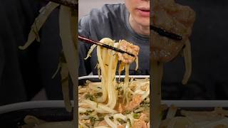 Grilled offal udon food [upl. by Maximilian]