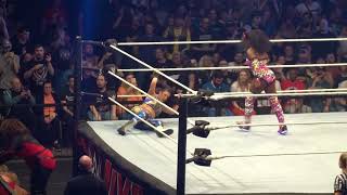 Bayley amp Naomi defeated Tiffany Stratton amp Nia Jax PART 1 Brussels [upl. by Namreg]