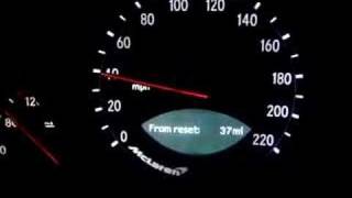 Mercedes Mclaren SLR 40mph on Acceleration [upl. by Ahsilek]