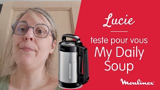 MOULINEX l Test et avis sur le My Daily Soup  un blendersoupe maker 3 programmes automatiques [upl. by Inhoj]