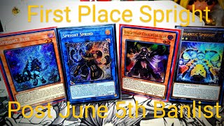 Undefeated Spright Deck Profile Post June 5 Banlist [upl. by Asilana]