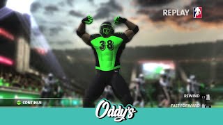 Retro Backbreaker Football Clips before the replay update [upl. by Erdrich]