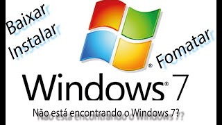 COMO FAZER PENDRIVE BOOTAVEL E INSTALAR O WINDOWS 7 [upl. by Enoch789]