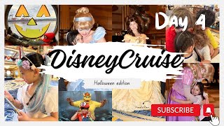 Bibbidi Bobbidi Boutique  Royal Gathering Disney Halloween Cruise  Day 4 [upl. by Phiona]