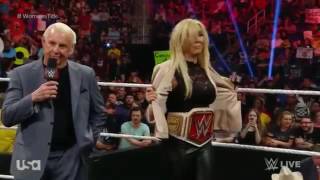 Charlotte Vs Natalya  Contract Signing  WWE RAW  16052016 [upl. by Pelaga]