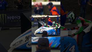 Qualifying Action 🇮🇲 Sidecars Launch from Start Line at Isle of Man TT 2024 [upl. by Martel]